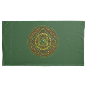 Stier-Mandala-Kissenbezug Kissenbezug