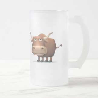 Stier Mattglas Bierglas