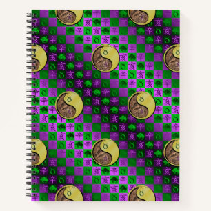 Stier & Metallener Eber Notizbuch