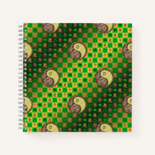 Stier & Metallpferd Notizbuch