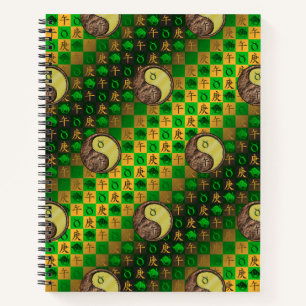 Stier & Metallpferd Notizbuch