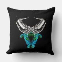 Stier – Minimalistisches Zodiac-Dekokissen
