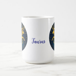 Stier nach astrologischen Tierkreiszeichen Kaffeetasse