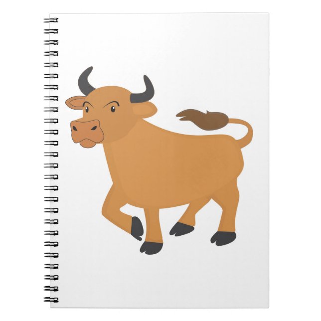 Stier Notizblock (Vorderseite)
