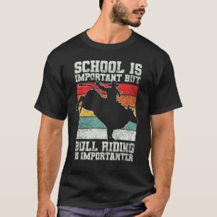 Stier-Reit-Cowboy-Rodeo T-Shirt
