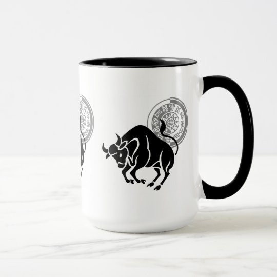 Stier-Schatten Tasse