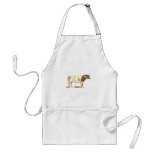 Stier-Schürze im coolen alten Stil Schürze