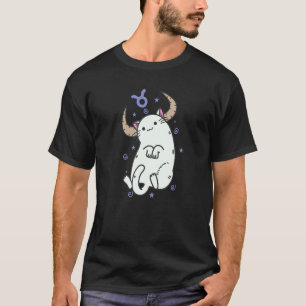 Stier-Sternzeichen als Katzen-Horoskop T-Shirt