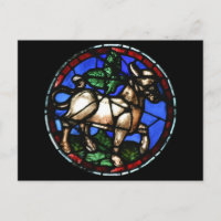 Stier-Sternzeichen Buntglas Notre-Dame de Paris P