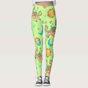 Stier-Sternzeichen-Muster Leggings