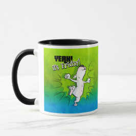 Stier-Terrier-"es ist Freitag" Tasse