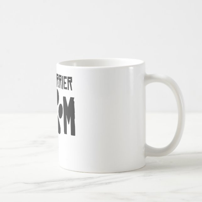 Stier-Terrier-Mama Kaffeetasse (Rechts)