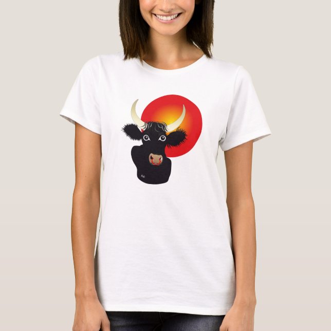 Stier - Tierkreiszeichen T-Shirt (Vorderseite)