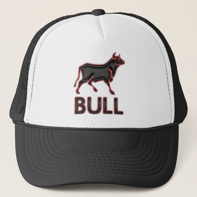 Stier Truckerkappe (Vorderseite)