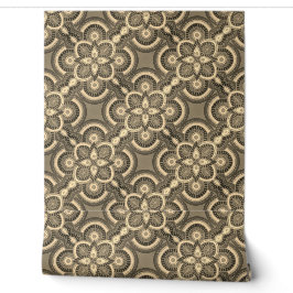 Stier und Gold Tribal Vinyl Tapete 2' x 4'