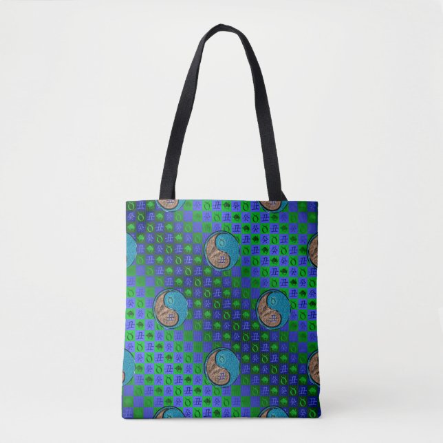 Stier & Wasser Ochse Tasche (Vorderseite)