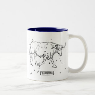 Stier Zweifarbige Tasse