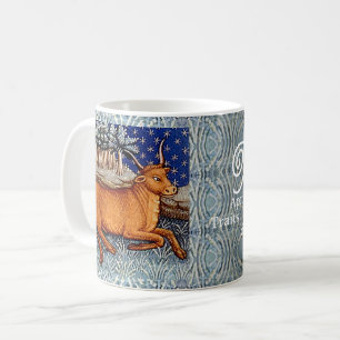Stier-Zwillingszeichen-Geburtstagsfeier Kaffeetasse