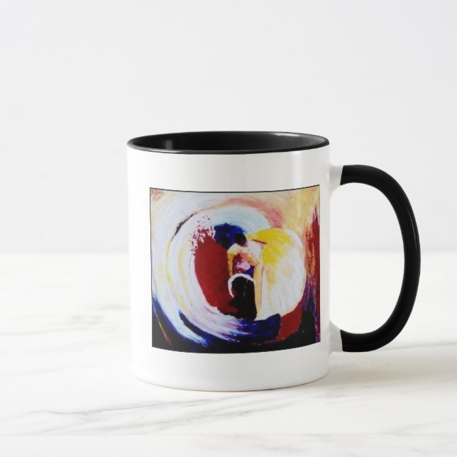 Stierkämpfermalerei Tasse (Rechts)