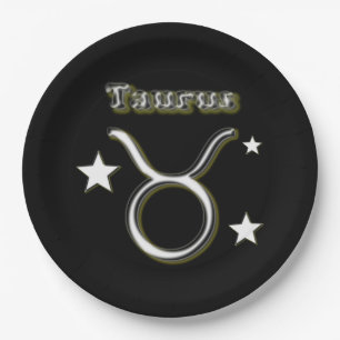 Stiersymbol Pappteller