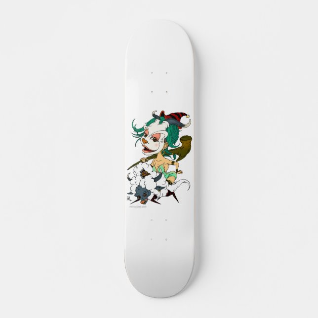 Stiertierkreis Skateboard (Vorne)