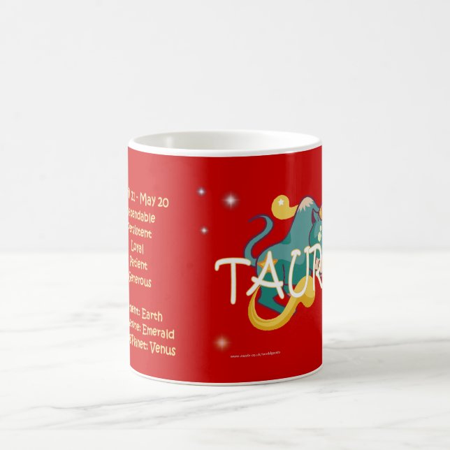 Stiertierkreischarakter Kaffeetasse (Mittel)