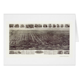 Stift Argyl, panoramische Karte PAs - 1916