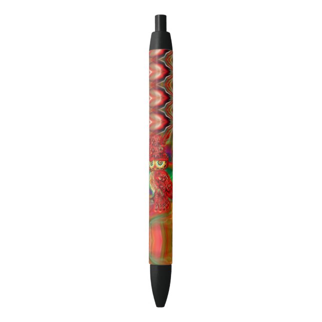 Stift Fräulein-Extravagance Fall Fashion Owl (Vorderseite Vertikal)