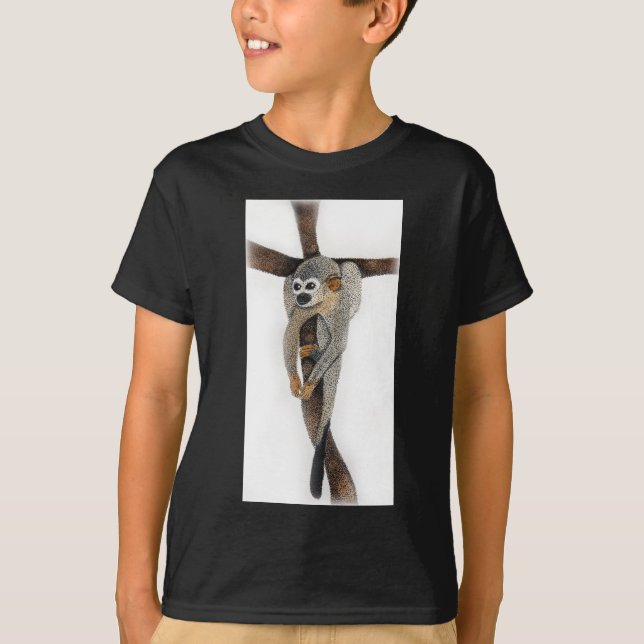 Stift-Kunst T-Shirt (Vorderseite)