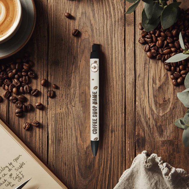 Stift mit Firmenlogo und -namen (Von Creator hochgeladen)