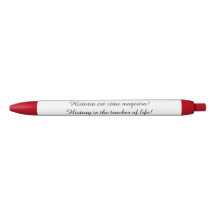 Stift mit lateinischem Sprichwort (Geschichte ist