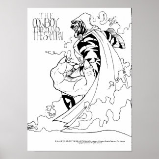 Stift n ink040, img037, Gi Jin p.. - Maßgeschneide Poster