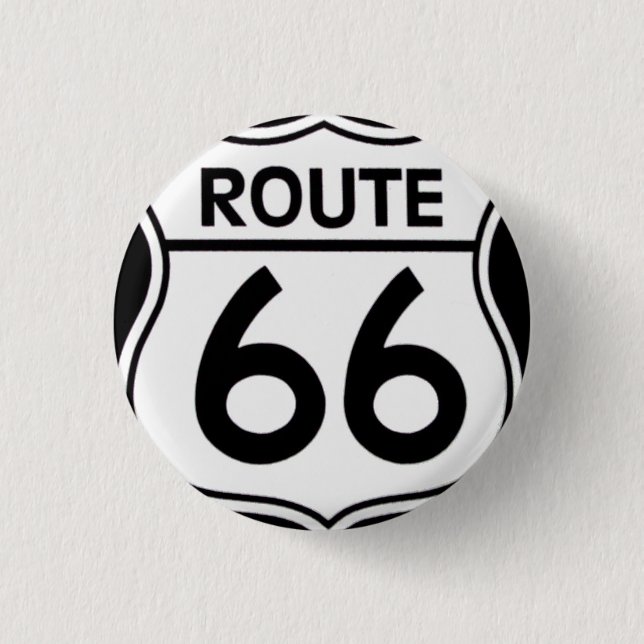 Stift „ROUTE 66 " Button (Vorderseite)