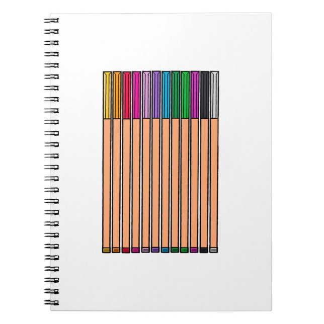 Stifte Notizblock (Vorderseite)