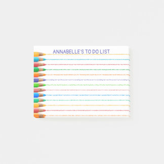 Stiftlinien, um Notepad anzupassen Post-it Klebezettel