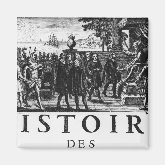 Stiftung von Louis XIV, König von Frankreich Magnet (Vorne)