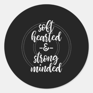 Stigma free - Mental Health Awareness Tank Top Runder Aufkleber