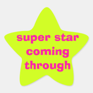 stiker  Stern-Aufkleber