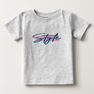 Stil (80er inspiriert) baby t-shirt
