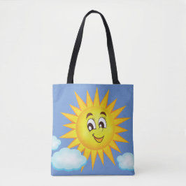 Stil: All-Over-Print Tote Bag, Mittel Tasche