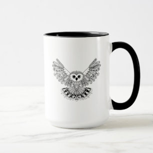 Stil Black Owl Tasse