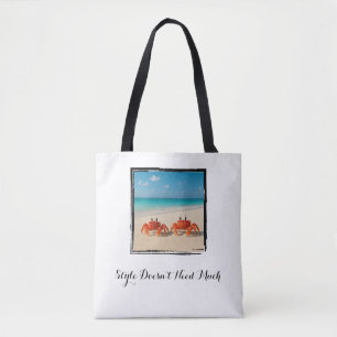 Stil braucht nicht viel - Minimalistischer Strand Tasche