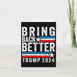 Stil bringt Trump 2024 zurück Karte