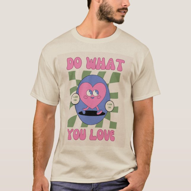 Stil: Der männliche T - Shirt (Vorderseite)