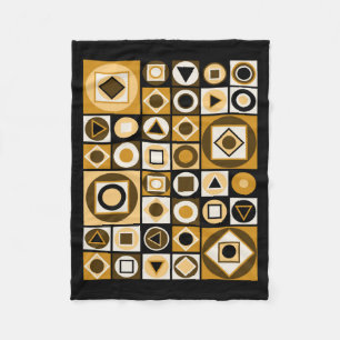 Stil des mittleren 20. Jahrhunderts 2 Fleecedecke