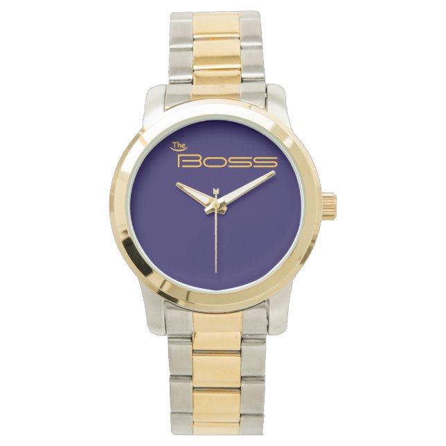 Stil Gold der BOSS Armbanduhr (Vorderseite)