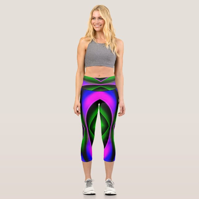 Stil: High Waisted Capris Custom mit Sorgfalt herg (Vorderseite)