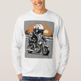 Stil nachvollziehen: Motorrad-Inspiriert T - Shirt