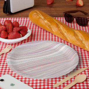 Stil: Rundpapier-Teller für Chic Pappteller