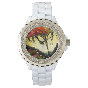 Stil: Weiblicher Kristall von Frauen Armbanduhr